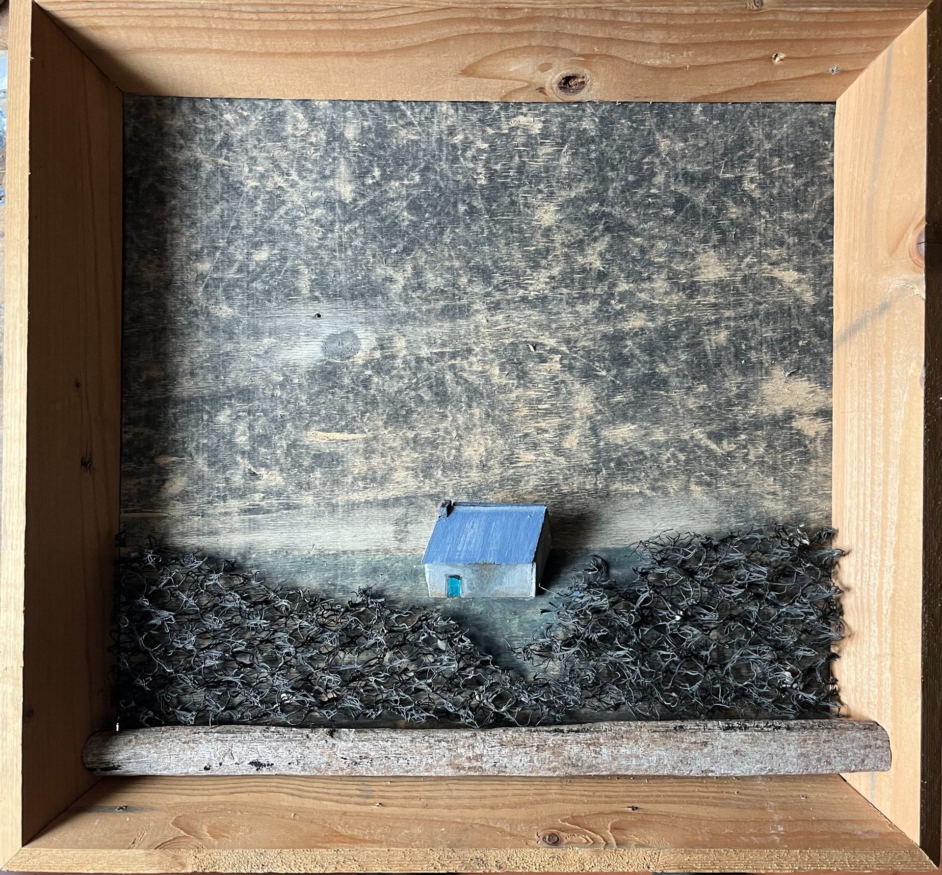 on the shore 46x48 cm 2025